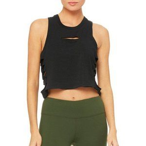 Alo - Cut It Out Cropped Tank (Size Small)